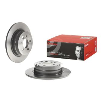 Jeu de 2 disques de frein arrière BREMBO 08.7878.11 pour MG MG 2.0 CDTI - 116cv