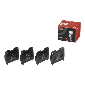 Jeu de 4 plaquettes de frein arrière BREMBO OEM 0446620050