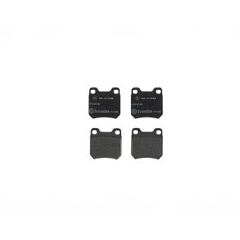 Jeu de 4 plaquettes de frein arrière BREMBO OEM 5057336
