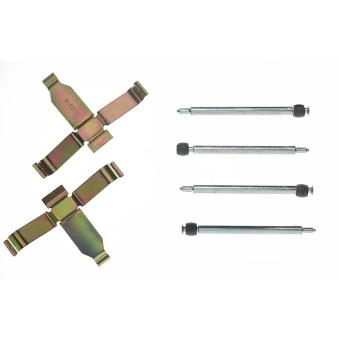 Kit d'accessoires, plaquette de frein à disque BREMBO A 02 204