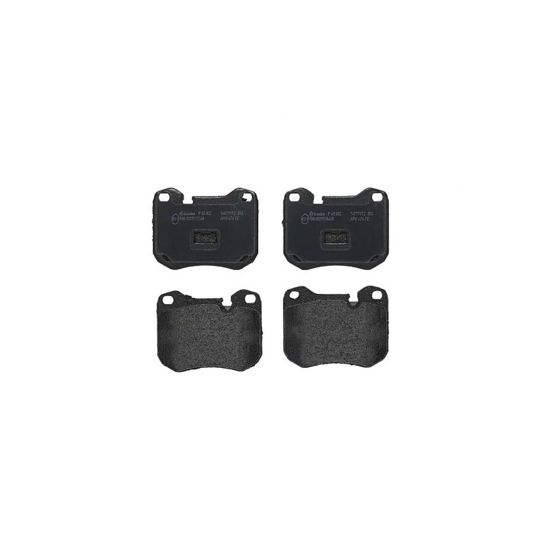 Jeu de 4 plaquettes de frein avant BREMBO P 65 002 - Visuel 2