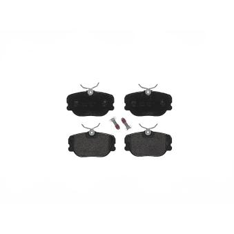 Jeu de 4 plaquettes de frein avant BREMBO P 86 011