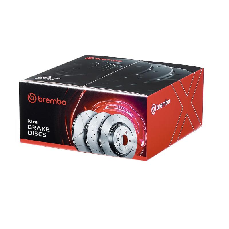 Jeu de 2 disques de frein arrière BREMBO 08.9364.2X - Visuel 1