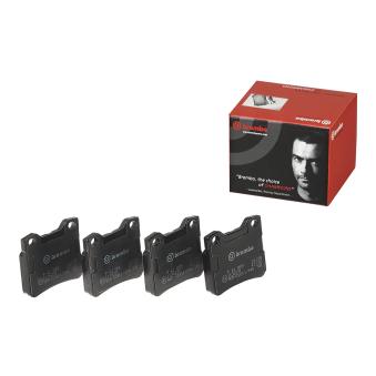 Jeu de 4 plaquettes de frein arrière BREMBO OEM E172198