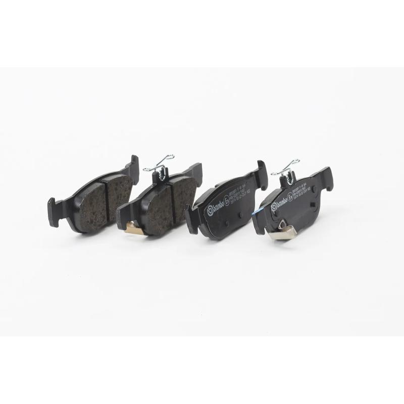 Jeu de 4 plaquettes de frein arrière BREMBO P 49 064 - Visuel 1