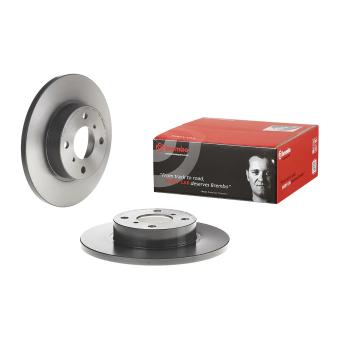 Jeu de 2 disques de frein avant BREMBO 08.8705.11