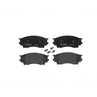 Jeu de 4 plaquettes de frein avant BREMBO OEM U0Y93323Z Jeu de 4 plaquettes de frein avant BREMBO OEM U0Y93323Z