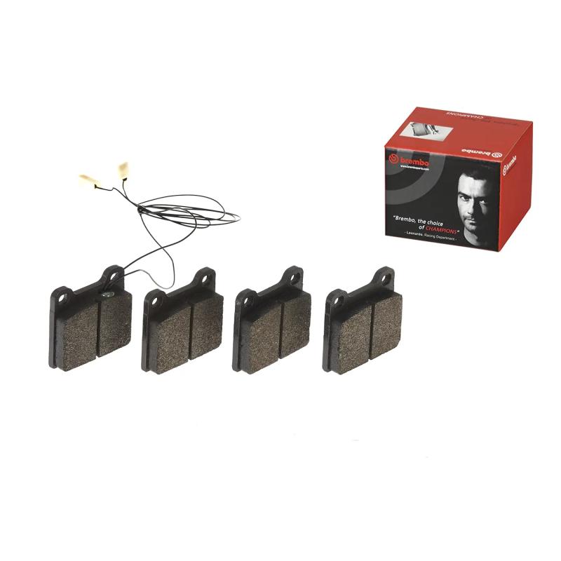 Jeu de 4 plaquettes de frein avant BREMBO P 23 012 - Visuel 1
