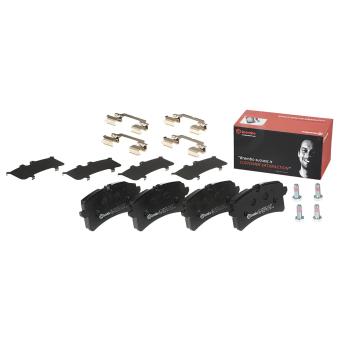Jeu de 4 plaquettes de frein arrière BREMBO P 65 040 pour FORD TRANSIT 2,9 S - 380cv