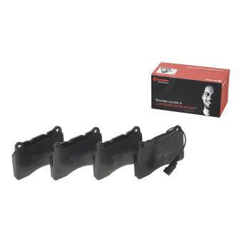 Jeu de 4 plaquettes de frein avant BREMBO OEM 77364516