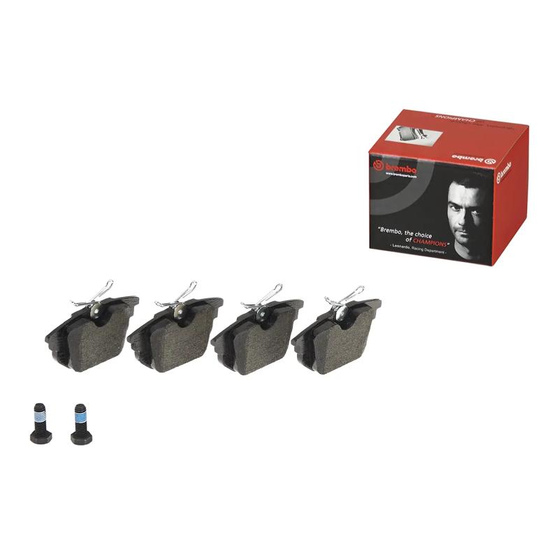 Jeu de 4 plaquettes de frein arrière BREMBO P 23 026 - Visuel 1