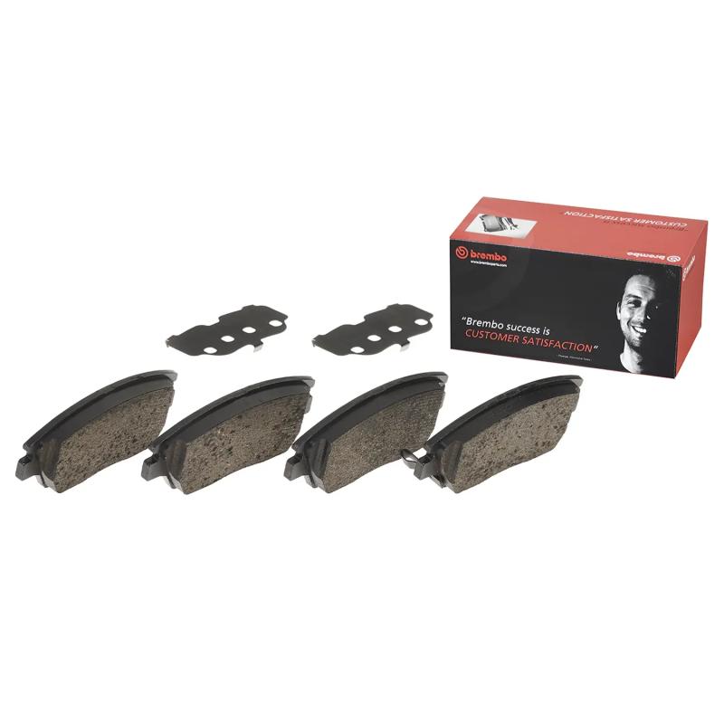 Jeu de 4 plaquettes de frein avant BREMBO P 77 001 - Visuel 1