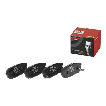 Jeu de 4 plaquettes de frein arrière BREMBO OEM 583023EE00