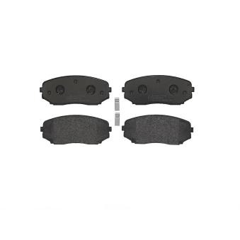 Jeu de 4 plaquettes de frein avant BREMBO OEM 7T4Z2001A