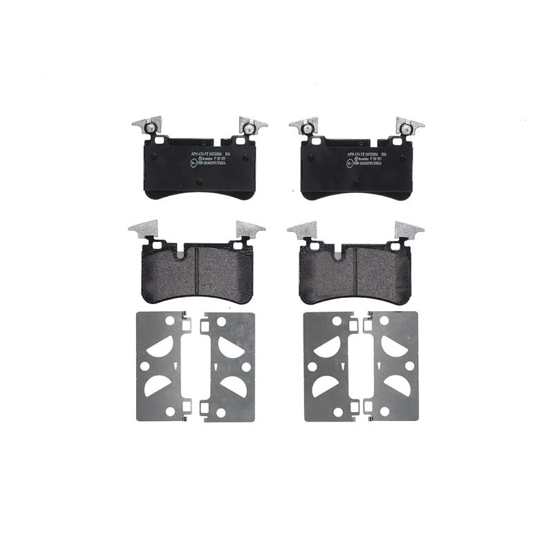 Jeu de 4 plaquettes de frein arrière BREMBO P 50 113 - Visuel 2