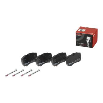 Jeu de 4 plaquettes de frein arrière BREMBO [P A6 023]