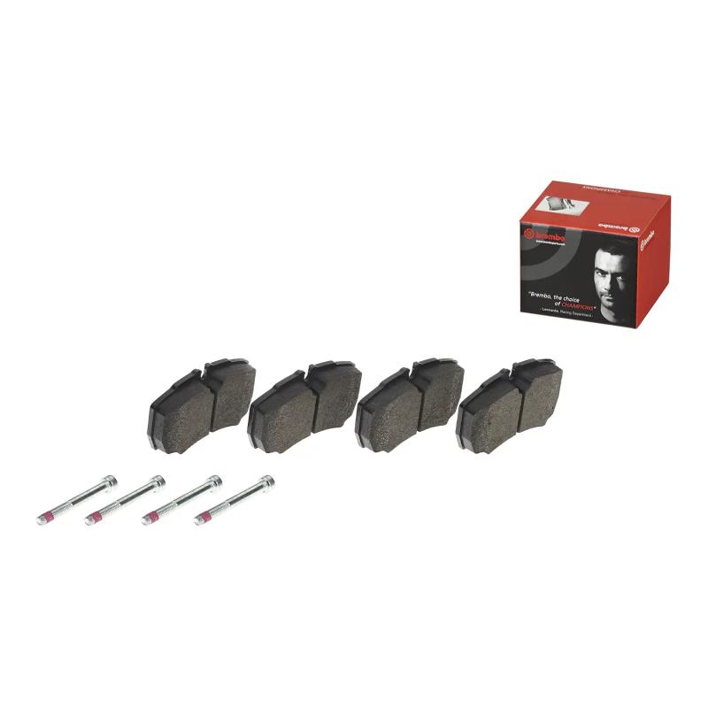 Jeu de 4 plaquettes de frein arrière BREMBO P A6 023 - Visuel 1