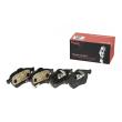 BREMBO P 59 029 - Jeu de 4 plaquettes de frein avant