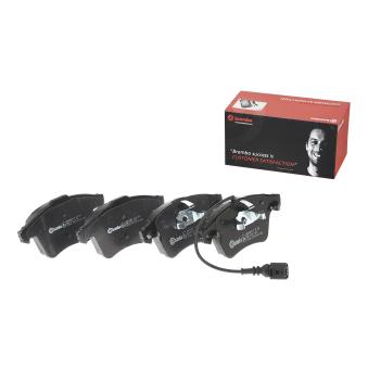 Jeu de 4 plaquettes de frein avant BREMBO OEM 7H0698151D Jeu de 4 plaquettes de frein avant BREMBO OEM 7H0698151D