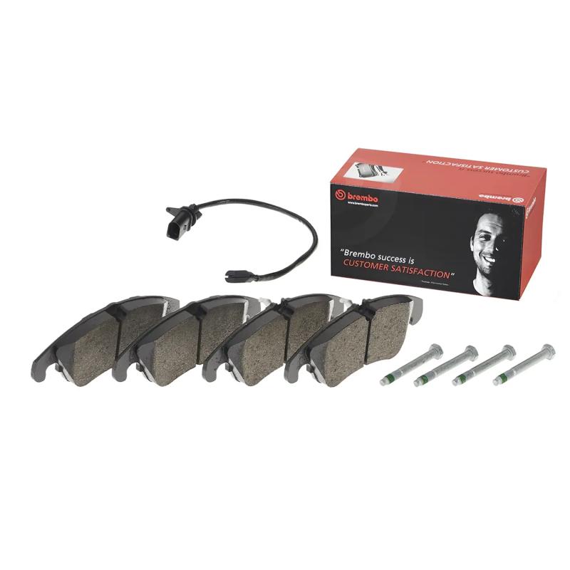 Jeu de 4 plaquettes de frein avant BREMBO P 85 098 - Visuel 1