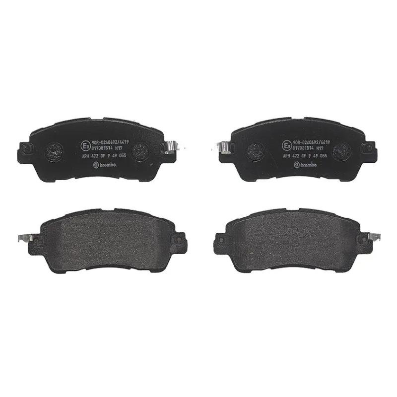 Jeu de 4 plaquettes de frein avant BREMBO P 49 055 - Visuel 2