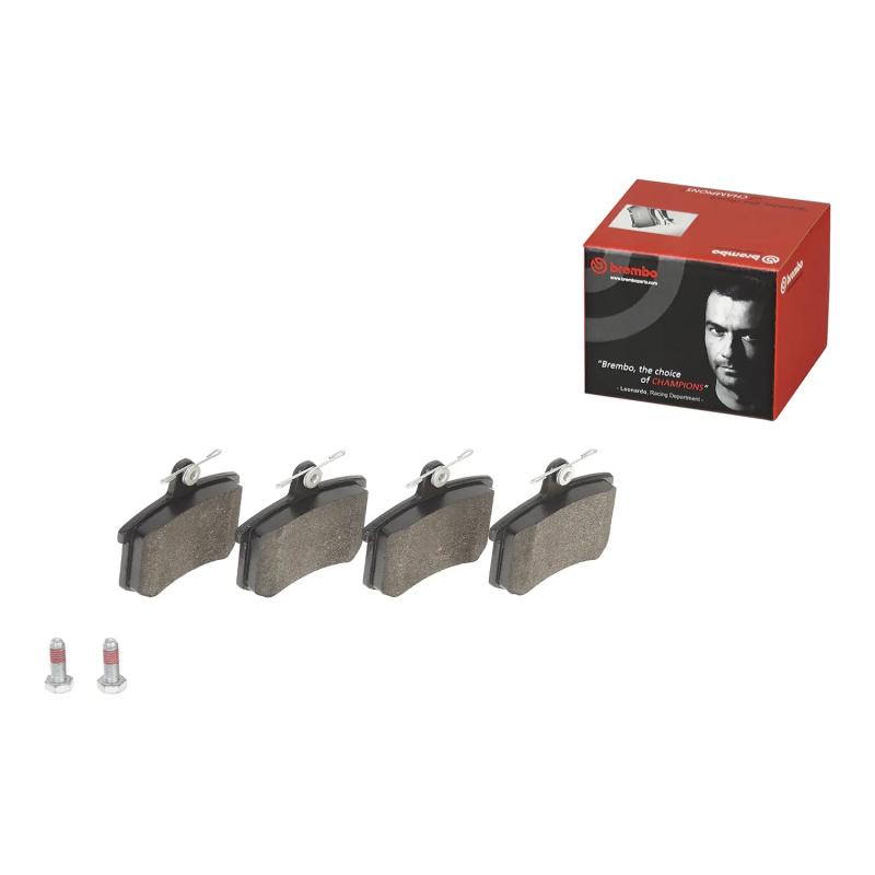 Jeu de 4 plaquettes de frein arrière BREMBO P 85 013 - Visuel 1