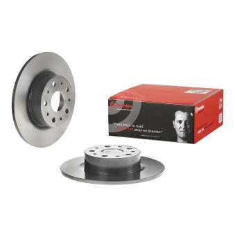 Jeu de 2 disques de frein arrière BREMBO 08.6768.11 pour ALFA ROMEO 166 2.0 TS - 150cv