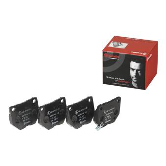 Jeu de 4 plaquettes de frein arrière BREMBO OEM 26696FE070