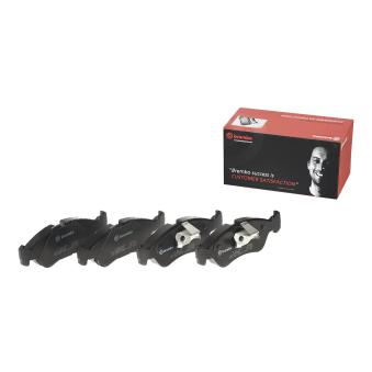 Jeu de 4 plaquettes de frein avant BREMBO OEM 1605789