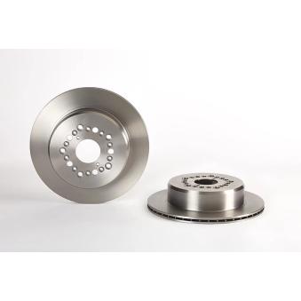 Jeu de 2 disques de frein arrière BREMBO 09.A138.10