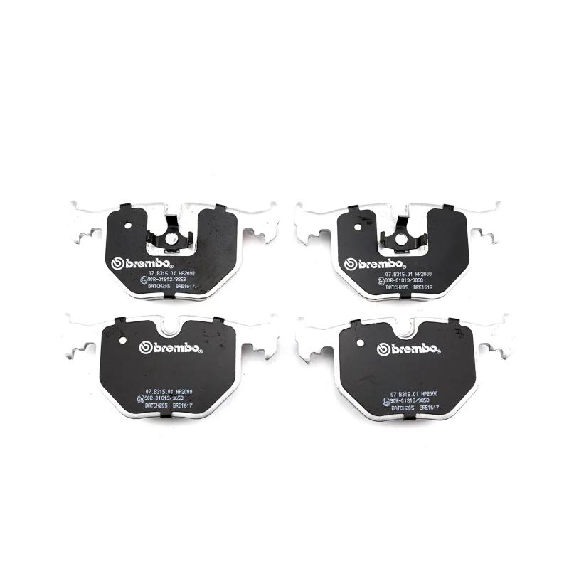 Kit de plaquettes de freins de haute performance BREMBO 07.B315.01 - Visuel 2