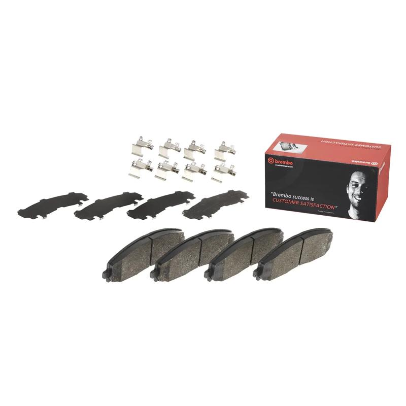 Jeu de 4 plaquettes de frein avant BREMBO P 11 035 - Visuel 1