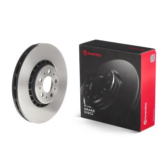 Jeu de 2 disques de frein avant BREMBO [09.9848.11]
