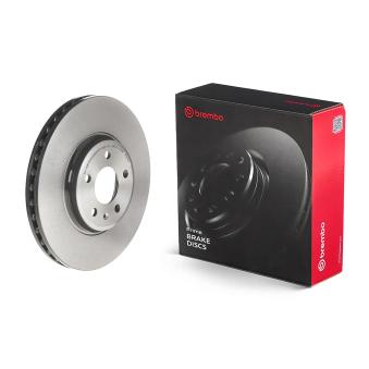 Jeu de 2 disques de frein avant BREMBO OEM 8k0615301a