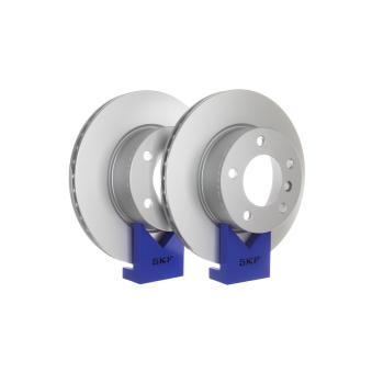 Jeu de 2 disques de frein avant SKF [VKBD 80133 V2]