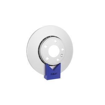 Jeu de 2 disques de frein arrière SKF [VKBD 80046 V1]