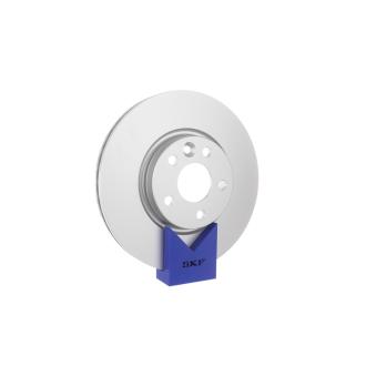 Jeu de 2 disques de frein arrière SKF VKBD 80056 V1 pour FORD S-MAX 1.6 TDCi - 115cv