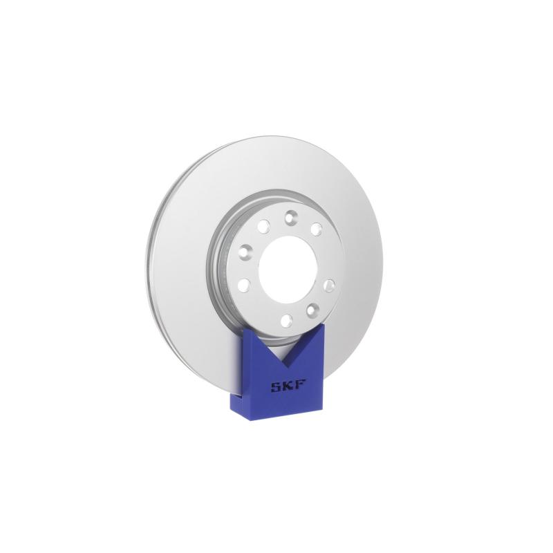 Jeu de 2 disques de frein arrière SKF VKBD 80061 V2 - Visuel 2