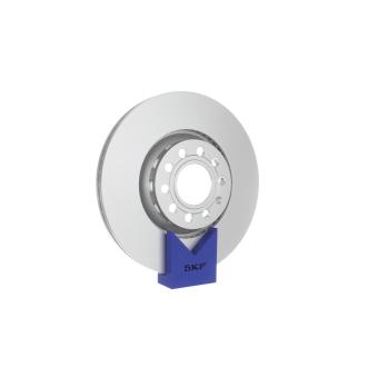 Jeu de 2 disques de frein arrière SKF VKBD 80242 V1 pour SEAT EXEO 2.0 TDI - 170cv