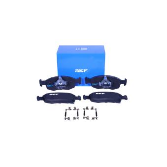Jeu de 4 plaquettes de frein avant SKF OEM 77368668