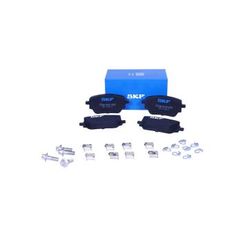 Jeu de 4 plaquettes de frein avant SKF OEM 0004205703