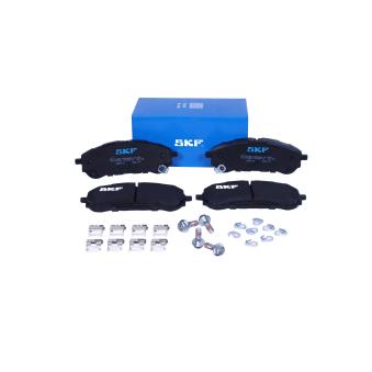 Jeu de 4 plaquettes de frein avant SKF OEM JB3C2M007AB