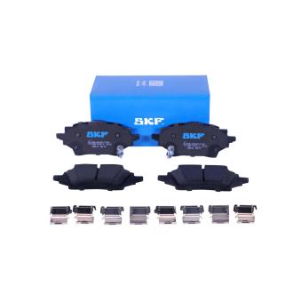 Jeu de 4 plaquettes de frein avant SKF OEM 04466f4010