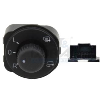 Interrupteur, réglage des rétroviseurs extérieurs MEAT & DORIA 206363 pour SKODA YETI 1.4 TSI 4x4 - 150cv Interrupteur, réglage des rétroviseurs extérieurs MEAT & DORIA 206363 pour SKODA YETI 1.4 TSI 4x4 - 150cv