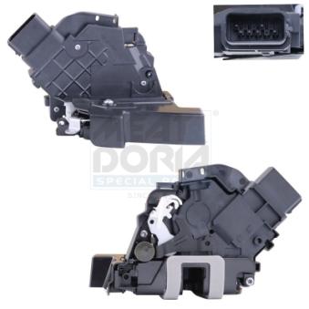 Serrure de porte avant gauche MEAT & DORIA OEM 30699437