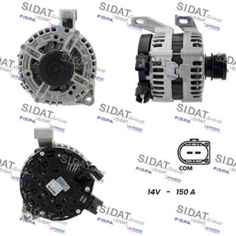 Alternateur FISPA A12BH0589 pour FORD S-MAX 2.5 ST - 220cv