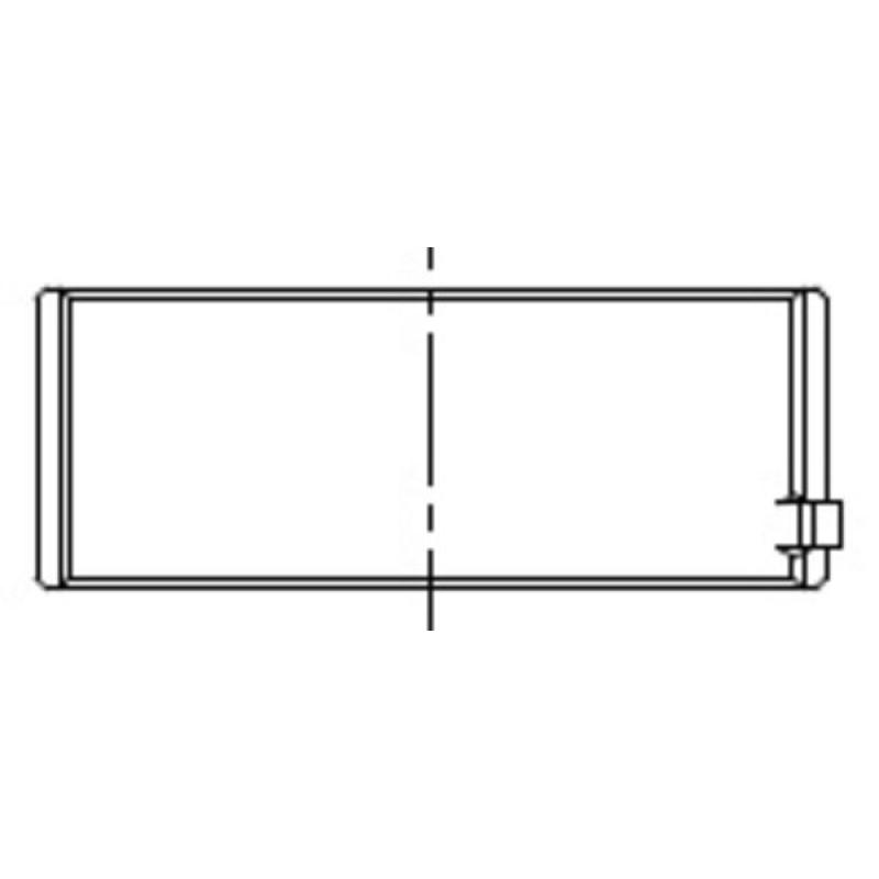 Jeu de coussinets de vilebrequin MAHLE 001 HS 21147 050 - Visuel 1