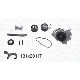 Kit de distribution par chaîne MAGNETI MARELLI 341500001890 pour DODGE CHARGER 1.5 - 131cv