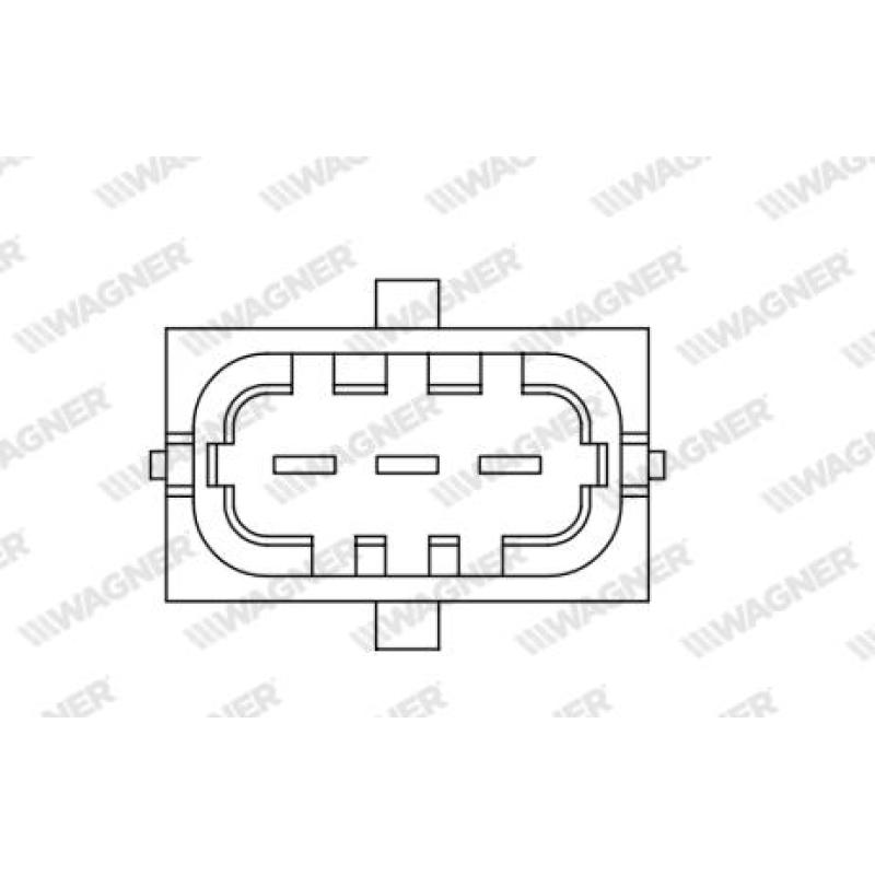 Capteur, position du papillon WAGNER THR00009 - Visuel 2
