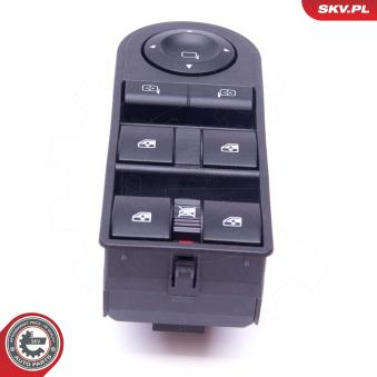 Interrupteur, lève-vitre ESEN SKV 37SKV115 pour SSANGYONG RODIUS 1.7 CDTI - 110cv
